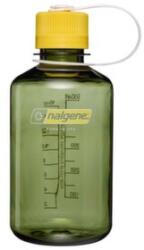 Nalgene Narrow-Mouth 500 mL Sustain Sticlă Oil Green w/Freesia