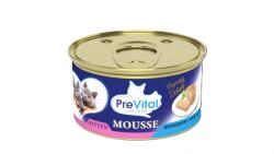 PreVital Mousse Kitten Ocean Fish - pástétom óceáni hallal kölyökmacskák számára 85 g - csui