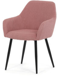 Artium Étkezőszék rózsaszín kordbársony kárpittal - DCH-V4009 PINK6 (artDCH-V4009-PINK6)
