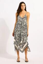 Seafolly ruha viszkóz Scarf Dress - fekete S