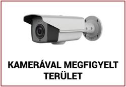 VEZ EGYÉB GYÁRTÓ FTB-KMT01 Műanyag figyelmeztető tábla: "Kamerával megfigyelt terület"; 210x300x1 mm (FTB-KMT01) - digipont