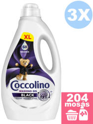 Coccolino Black mosógél fekete ruhákhoz 3x2, 72L [204 mosás]