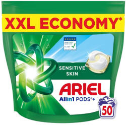 Ariel All-in-1 PODS Sensitive folyékony mosókapszula XXL csomag (50db) (8700216764797)