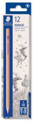 STAEDTLER Grafitceruza, HB, hatszögletű, STAEDTLER "Noris® natural 130 60N