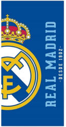  Real Madrid törölköző 70x140 cm PAMUT Half Crest 70x140 cm