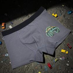 Aura Via Fiú boxer - menő jeep mintával antracit szürke, 14-15 év 117309
