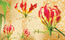 Consalnet Red lilies poszter, fotótapéta (C1-1386)