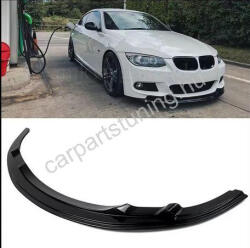  BMW 3-as sorozat E92, E93 LCI M-Sport Első Lökhárító Toldat - Lakkfekete (778164)