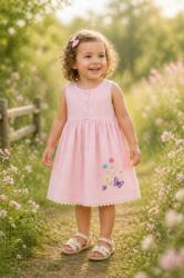 SuperBaby Rochita roz ORYEDA cu broderie delicata