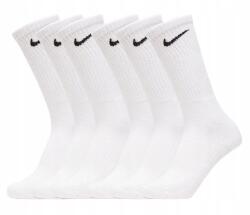 Nike fehér pamut zokni 42-46 szett 6 db 3 Pak (SX4508 100 + SX4508 100)