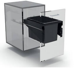 EKOTECH - Beépíthető hulladékgyűjtő FRONT 45 - 1x34 liter (950141605) - ellecishop