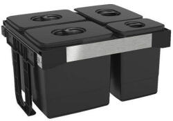 EKOTECH - Beépíthető hulladékgyűjtő FREE JAZZ 60 - 3x15 liter+1x7 liter (93014162602) - ellecishop