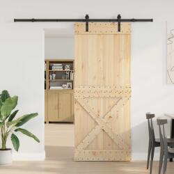 vidaXL Преплъзваща се врата NARVIK 100 x 210 см (213, 5 см) (3445358)