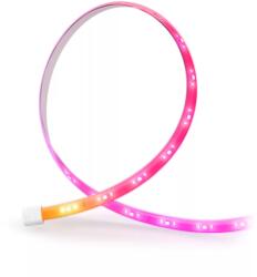 Philips Смарт допълнителна LED RGBIC димируема лента Philips Hue Flux Extension WACA, 2 м, бяла, 19.5W, 2000 lm, 16 милиона цвята (BT, Zigbee, Apple Home, Google, Alexa, SmartThings) (929004297102)