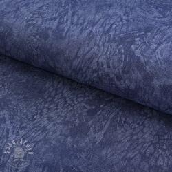  JEANS DENIM HEAVY Animal printed dark blue