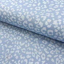  JEANS DENIM Leopard light blue