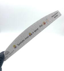 Global Fashion Pilă pentru unghii "Spatele meu a spus - Pa! " 80/ 80