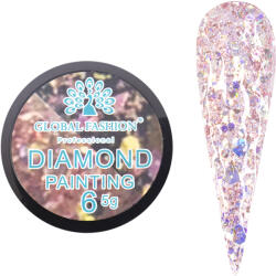 Global Fashion Gel cu sclipici Diamond Painting Gel 5g, 06