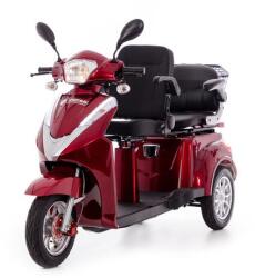 UNIZDRAV Scuter electric cu două locuri CHAMPION DUO pentru seniori - motor puternic de 1000 W