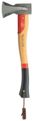 Adler Topor despicare lemne de foc cu teaca din piele, Short Splitter Adler (Culoare maner: negru cu rosu) (230.0H125A011)
