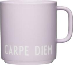 Design Letters Cană cu mâner Favourite Carpe Diem, violet deschis (10101008PUTCARPEDI)