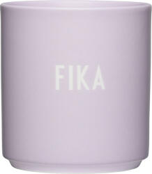 Design Letters Cană Favourite Fika, violet deschis (10101002PUTFIKA)