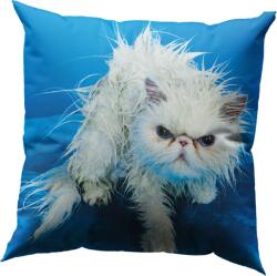 Seletti Pernă decorativă cu umplutură de puf Toiletpaper Angry Cat 50 x 50 cm (02355)