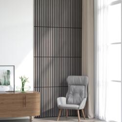 vidaXL Стенни панели 8 бр. 60, 5 x 60 см Сиво (42046452)