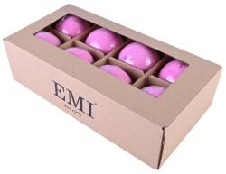 EMI Bomba de baie trandafir rosu set de 8 buc
