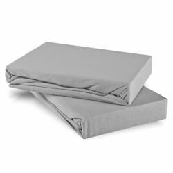 EMI Cearșaf de pat gri Superstretch EMI, Foaie 90x200