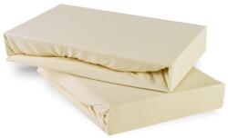 EMI Cearșaf cremă jersey EMI, Foaie extinsă 90 (100)x220