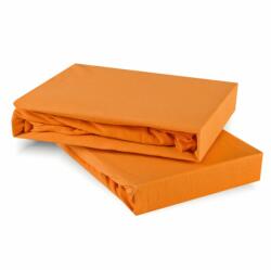 EMI Cearșaf de pat portocaliu Superstretch EMI, Foaie 90x200