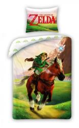 Halantex Lenjerie de pat Legend of Zelda 140x200+70x90 Halantex Lenjerii de pat bebelusi‎, patura bebelusi
