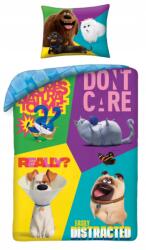 Halantex Lenjerie de pat pentru copii Secret life of pets 160x200+70x80 cm Lenjerii de pat bebelusi‎, patura bebelusi