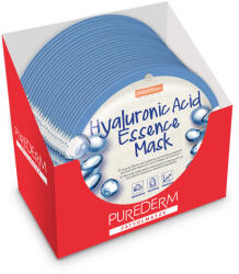Purederm Masca cu Acid Hialuronic PureDerm - 24 buc/cadou pentru o hidratare intensă (PD814-24) Masca de fata
