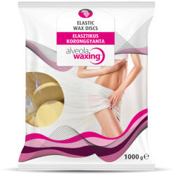 Alveola Ceara elastica monede - natur - 1000 g - Alveola Waxing (AW9064-ELA-YE)
