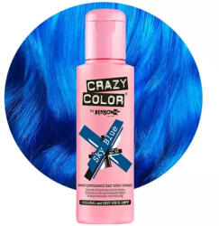 Crazy Color vopsea de păr 100ml Nr. 59 - Albastru cerului (CC48961)