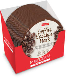 Purederm Mască cu cafea Circle, 24 buc/cutie pentru o piele radiantă (PD815-24) Masca de fata
