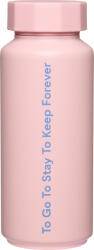 Design Letters Sticlă termică Tone-On-Tone To Go To Stay To Keep Forever, roz (30100105PINKTOGOTO)
