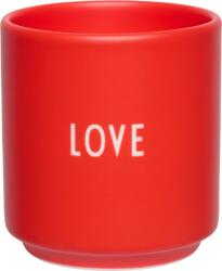 Design Letters Cana Love & Friendship Mini LOVE, roșu (10102006CHTOLOVE)