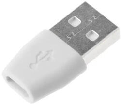 Ezone OTG átalakitó adapter (MicroUSB -> USB 2.0), fehér