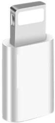 Ezone OTG átalakitó adapter (MicroUSB -> Lightning), ezüst