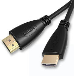 Ezone HDMI kábel, 1.5 méter, high definition, FullHD, apa-apa csatlakozó, fekete
