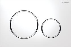 Geberit SIGMA20 nyomógomb fehér króm 115.882. KJ. 1 (115.882.KJ.1)