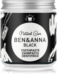 Ben & Anna Natural Toothpaste Black паста за зъби в стъклен дозатор с активен въглен 100ml