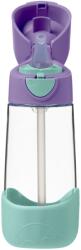 b.box Бутилка със сламка b. box - Tritan, Lilac pop, 450 ml (BX500303) - ozone