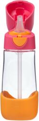 b.box Бутилка със сламка b. box - Tritan, Strawberry shake, 450 ml (BX441) - ozone
