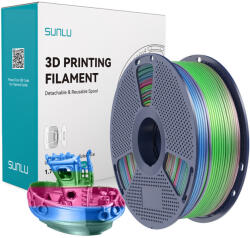 Sunlu PLA+ selyemszál (szivárvány) 06 (PLA+ Silk R 06) - scom