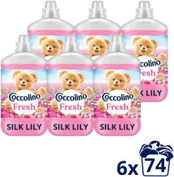 Coccolino Fresh Silk Lily 6×1, 702 l (74 mosás) (6x8720181946738)