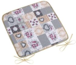 BellaTEX Ülőpárna DITA 34/408 - sima, 40 × 40, patchwork love (9515)
